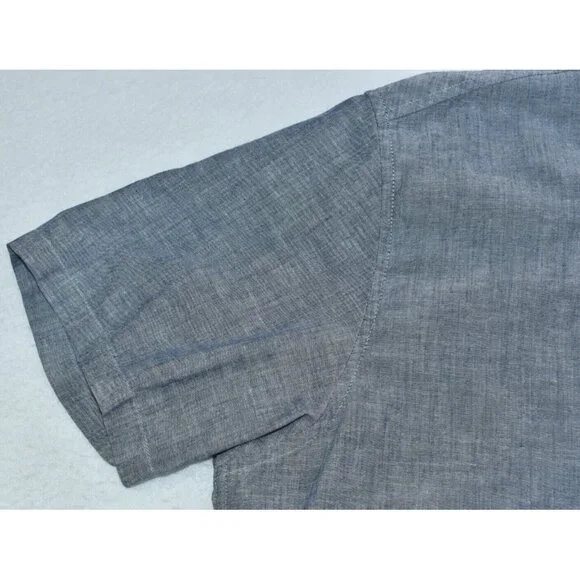 Patagonia Bluffside Men's Shirt Size L Organic Cotton Lightweight Short Sleeve - Picture 5 of 12